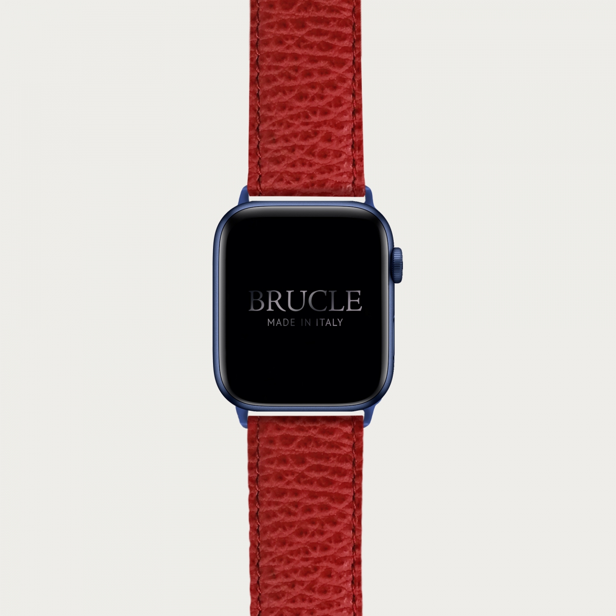 Correa de reloj compatible con Apple Watch / Samsung smartwatch, estampado rojo