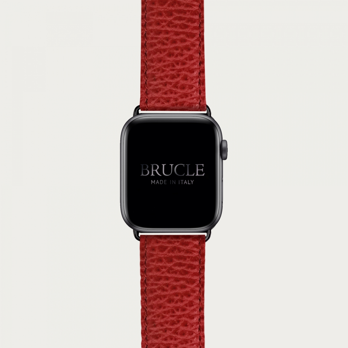 Correa de reloj compatible con Apple Watch / Samsung smartwatch, estampado rojo