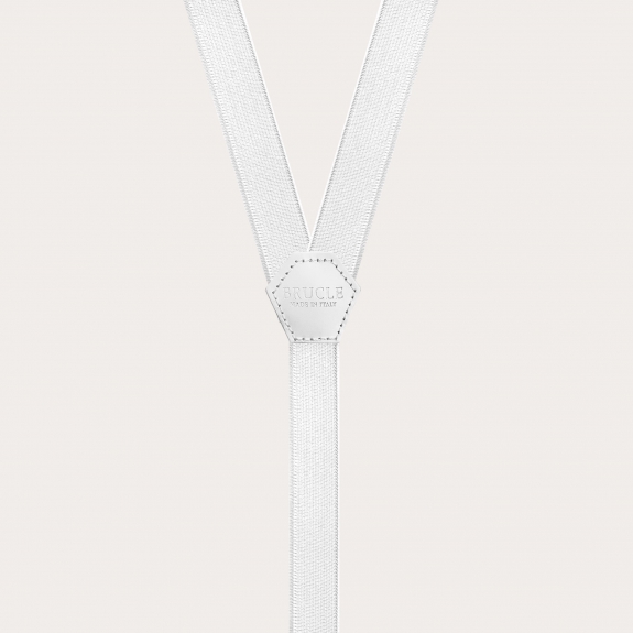 Bretelles enfants blanc