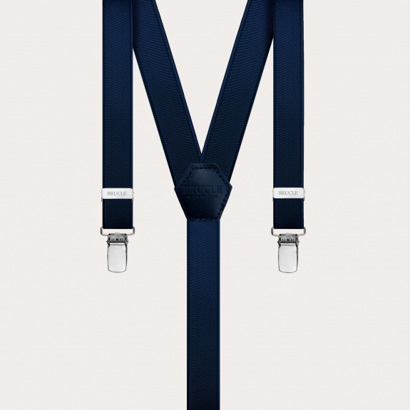 Formal Braces suspenders kids blue