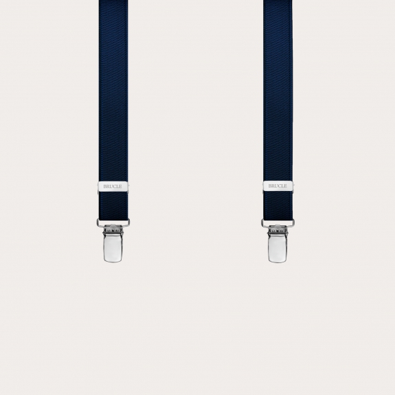 Formal Braces suspenders kids blue